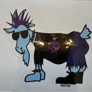 GOAT USA Punk Goat Sticker
